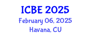 International Conference on Biomaterials Engineering (ICBE) February 06, 2025 - Havana, Cuba