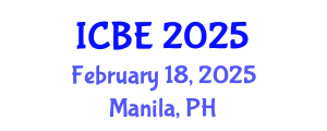 International Conference on Biomaterials Engineering (ICBE) February 18, 2025 - Manila, Philippines