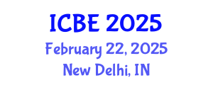 International Conference on Biomaterials Engineering (ICBE) February 22, 2025 - New Delhi, India