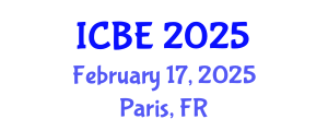 International Conference on Biomaterials Engineering (ICBE) February 17, 2025 - Paris, France