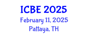 International Conference on Biomaterials Engineering (ICBE) February 11, 2025 - Pattaya, Thailand