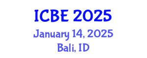 International Conference on Biomaterials Engineering (ICBE) January 14, 2025 - Bali, Indonesia