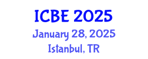 International Conference on Biomaterials Engineering (ICBE) January 28, 2025 - Istanbul, Turkey