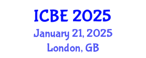 International Conference on Biomaterials Engineering (ICBE) January 21, 2025 - London, United Kingdom