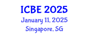 International Conference on Biomaterials Engineering (ICBE) January 11, 2025 - Singapore, Singapore