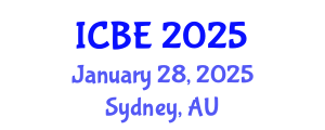 International Conference on Biomaterials Engineering (ICBE) January 28, 2025 - Sydney, Australia
