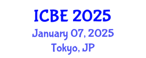 International Conference on Biomaterials Engineering (ICBE) January 07, 2025 - Tokyo, Japan