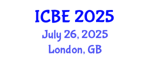 International Conference on Biomaterials Engineering (ICBE) July 26, 2025 - London, United Kingdom