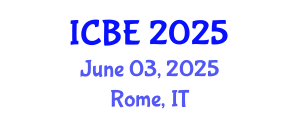 International Conference on Biomaterials Engineering (ICBE) June 03, 2025 - Rome, Italy