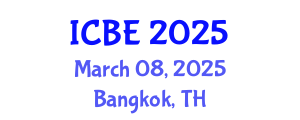 International Conference on Biomaterials Engineering (ICBE) March 08, 2025 - Bangkok, Thailand