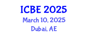 International Conference on Biomaterials Engineering (ICBE) March 10, 2025 - Dubai, United Arab Emirates