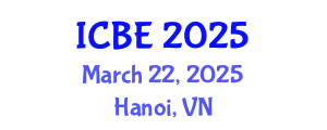 International Conference on Biomaterials Engineering (ICBE) March 22, 2025 - Hanoi, Vietnam