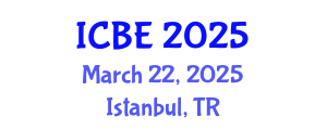 International Conference on Biomaterials Engineering (ICBE) March 22, 2025 - Istanbul, Turkey