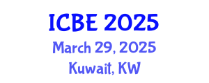 International Conference on Biomaterials Engineering (ICBE) March 29, 2025 - Kuwait, Kuwait