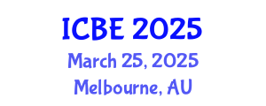 International Conference on Biomaterials Engineering (ICBE) March 25, 2025 - Melbourne, Australia