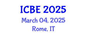 International Conference on Biomaterials Engineering (ICBE) March 04, 2025 - Rome, Italy
