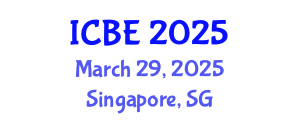 International Conference on Biomaterials Engineering (ICBE) March 29, 2025 - Singapore, Singapore