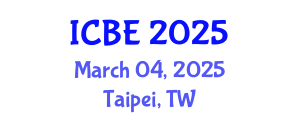 International Conference on Biomaterials Engineering (ICBE) March 04, 2025 - Taipei, Taiwan