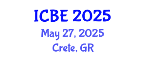 International Conference on Biomaterials Engineering (ICBE) May 27, 2025 - Crete, Greece