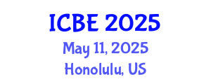 International Conference on Biomaterials Engineering (ICBE) May 11, 2025 - Honolulu, United States