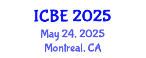 International Conference on Biomaterials Engineering (ICBE) May 24, 2025 - Montreal, Canada