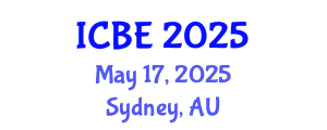 International Conference on Biomaterials Engineering (ICBE) May 17, 2025 - Sydney, Australia