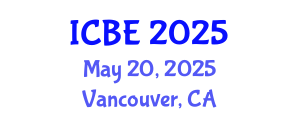 International Conference on Biomaterials Engineering (ICBE) May 20, 2025 - Vancouver, Canada