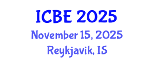 International Conference on Biomaterials Engineering (ICBE) November 15, 2025 - Reykjavik, Iceland