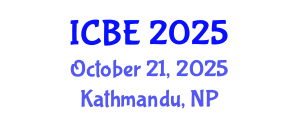 International Conference on Biomaterials Engineering (ICBE) October 21, 2025 - Kathmandu, Nepal