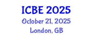 International Conference on Biomaterials Engineering (ICBE) October 21, 2025 - London, United Kingdom