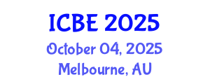 International Conference on Biomaterials Engineering (ICBE) October 04, 2025 - Melbourne, Australia
