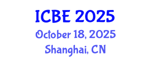 International Conference on Biomaterials Engineering (ICBE) October 18, 2025 - Shanghai, China