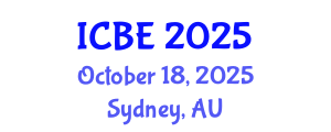 International Conference on Biomaterials Engineering (ICBE) October 18, 2025 - Sydney, Australia