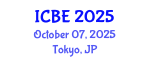 International Conference on Biomaterials Engineering (ICBE) October 07, 2025 - Tokyo, Japan