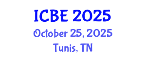 International Conference on Biomaterials Engineering (ICBE) October 25, 2025 - Tunis, Tunisia
