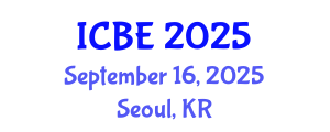 International Conference on Biomaterials Engineering (ICBE) September 16, 2025 - Seoul, Republic of Korea