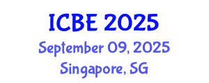 International Conference on Biomaterials Engineering (ICBE) September 09, 2025 - Singapore, Singapore