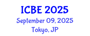 International Conference on Biomaterials Engineering (ICBE) September 09, 2025 - Tokyo, Japan