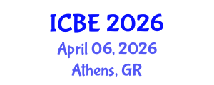 International Conference on Biomaterials Engineering (ICBE) April 06, 2026 - Athens, Greece International Conference on Biomaterials Engineering (ICBE) April 06, 2026 - Athens, Greece