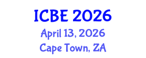 International Conference on Biomaterials Engineering (ICBE) April 13, 2026 - Cape Town, South Africa International Conference on Biomaterials Engineering (ICBE) April 13, 2026 - Cape Town, South Africa