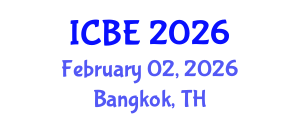 International Conference on Biomaterials Engineering (ICBE) February 02, 2026 - Bangkok, Thailand International Conference on Biomaterials Engineering (ICBE) February 02, 2026 - Bangkok, Thailand