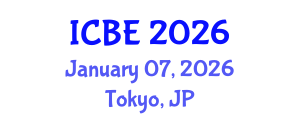International Conference on Biomaterials Engineering (ICBE) January 07, 2026 - Tokyo, Japan