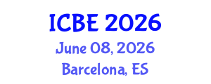 International Conference on Biomaterials Engineering (ICBE) June 08, 2026 - Barcelona, Spain International Conference on Biomaterials Engineering (ICBE) June 08, 2026 - Barcelona, Spain