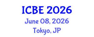 International Conference on Biomaterials Engineering (ICBE) June 08, 2026 - Tokyo, Japan International Conference on Biomaterials Engineering (ICBE) June 08, 2026 - Tokyo, Japan