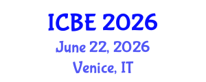 International Conference on Biomaterials Engineering (ICBE) June 22, 2026 - Venice, Italy International Conference on Biomaterials Engineering (ICBE) June 22, 2026 - Venice, Italy