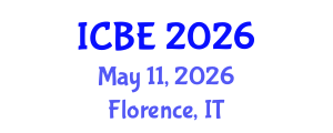 International Conference on Biomaterials Engineering (ICBE) May 11, 2026 - Florence, Italy International Conference on Biomaterials Engineering (ICBE) May 11, 2026 - Florence, Italy