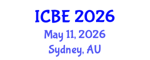 International Conference on Biomaterials Engineering (ICBE) May 11, 2026 - Sydney, Australia International Conference on Biomaterials Engineering (ICBE) May 11, 2026 - Sydney, Australia