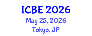 International Conference on Biomaterials Engineering (ICBE) May 25, 2026 - Tokyo, Japan International Conference on Biomaterials Engineering (ICBE) May 25, 2026 - Tokyo, Japan