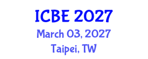 International Conference on Biomaterials Engineering (ICBE) March 03, 2027 - Taipei, Taiwan International Conference on Biomaterials Engineering (ICBE) March 03, 2027 - Taipei, Taiwan