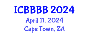 International Conference on Biomathematics, Biostatistics, Bioinformatics and Bioengineering (ICBBBB) April 11, 2024 - Cape Town, South Africa